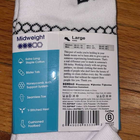 💗New Bombas socks - Picture 3 of 3